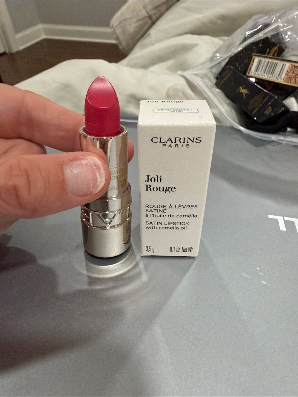 Clarins Joli Rouge Satin Lipstick - 723 Raspberry